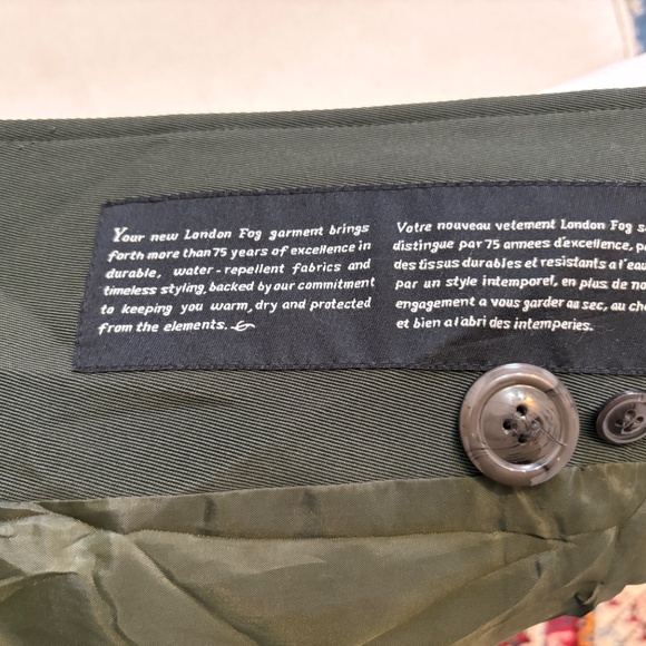 London Fog full length coat size 10 - Picture 9 of 9